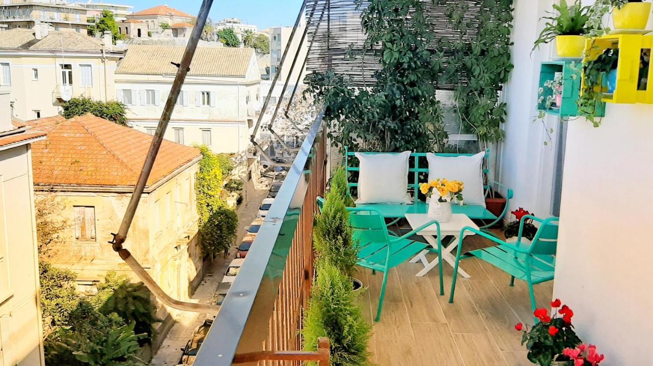 Aay- Best Corfu Town & Sea Apart 2Bedroom Renovated + Lift / Comfy&Design+Wifi Экстерьер фото